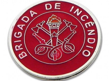 Botton em Metal Brigada de Incêndio -PIN BRIGADA DE INCÊNDIO 